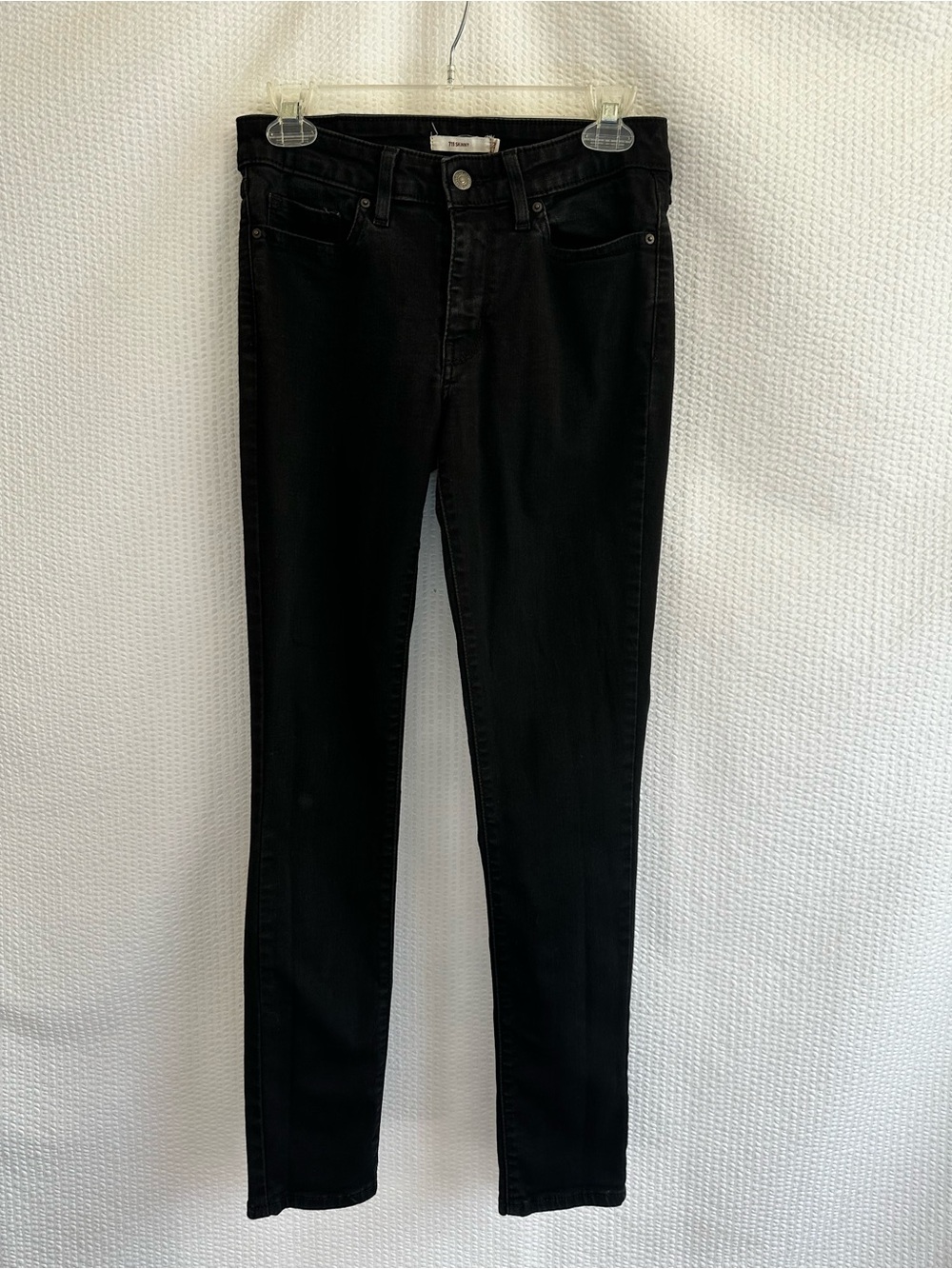Levi's 711 Women’s Black Skinny Jeans Size: 28